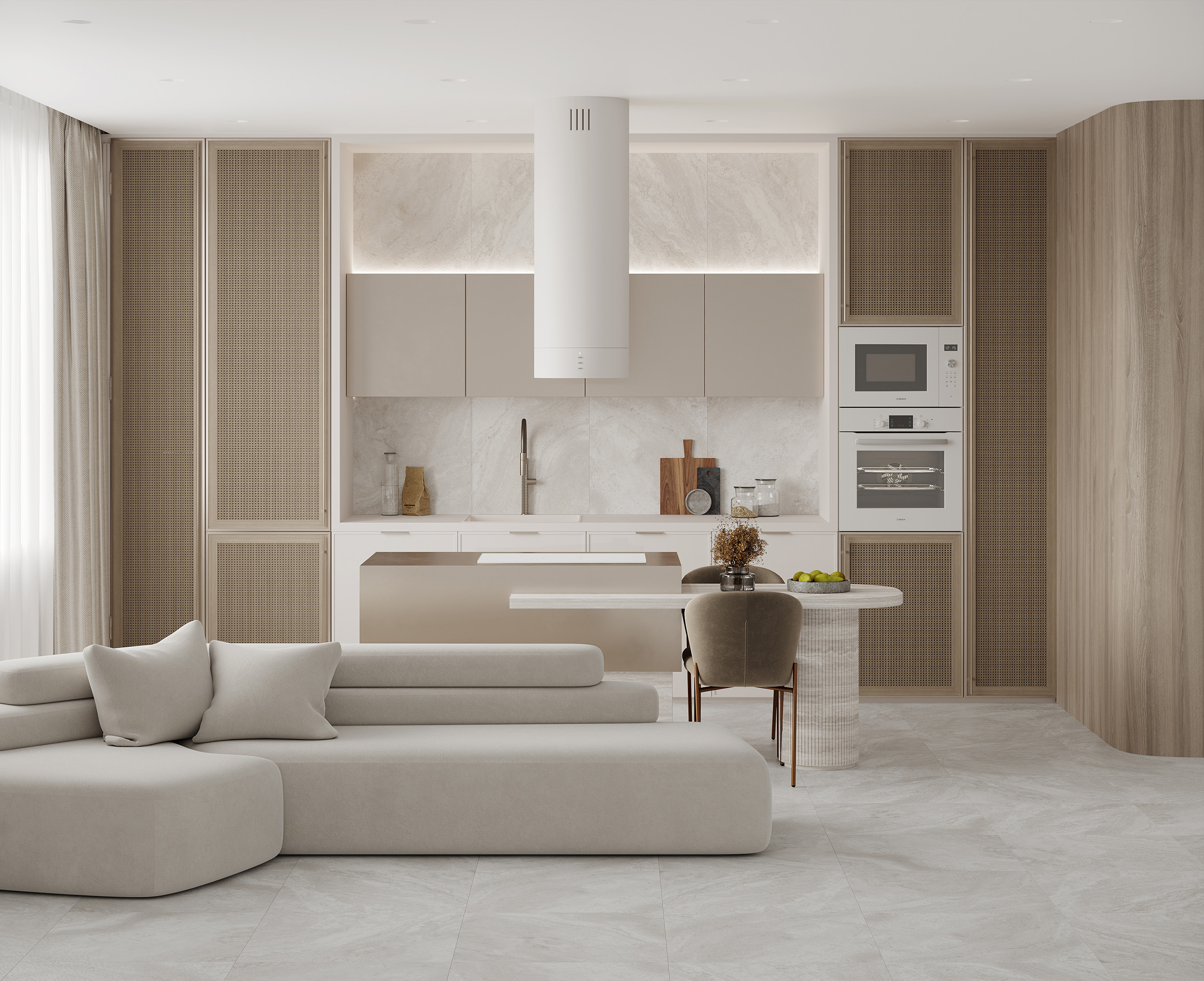 Titan white керамогранит cтруктурный 60x60