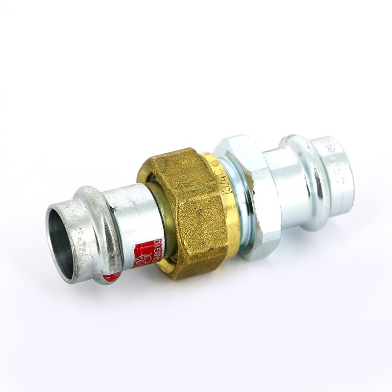 Муфта пресс разборная 18 оцинкованная сталь Prestabo VIEGA