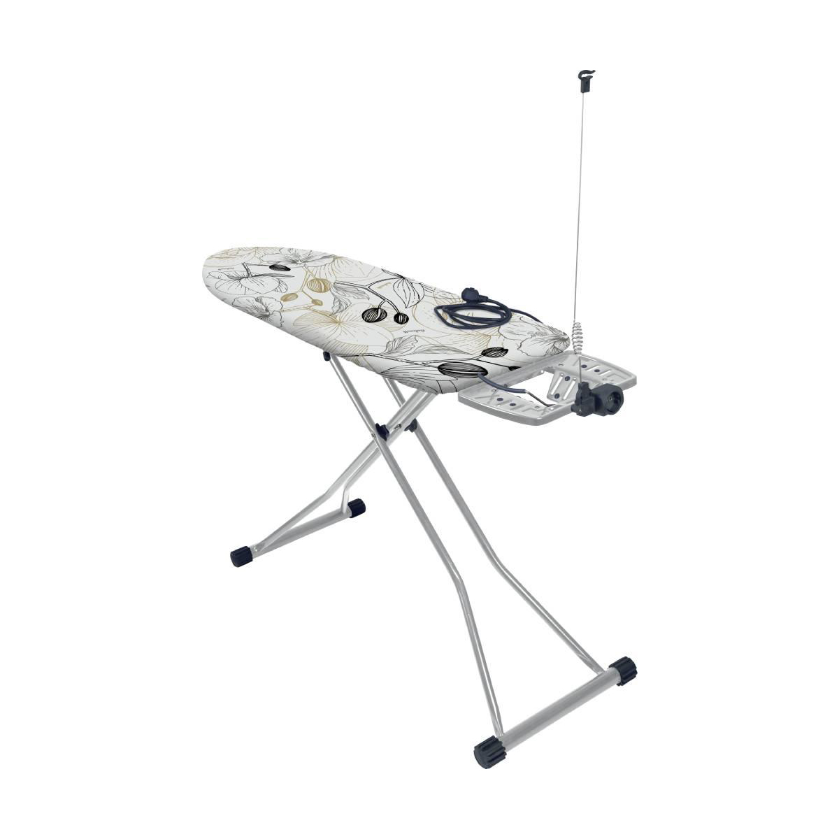 Доска гладильная "haushalt" hp2t/o (orchid) 120 х 40 см (1/2)  термопластик  "ника"