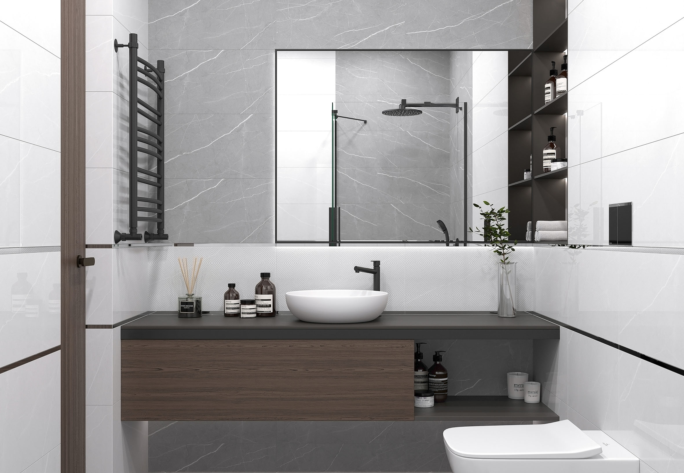 Rubio серый 18-01-06- 30x60