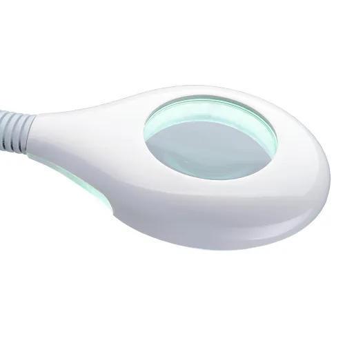 Лупа-лампа на гибкой штанге Veber 5D, 2,25х, 100 мм, с подсветкой (8608D)