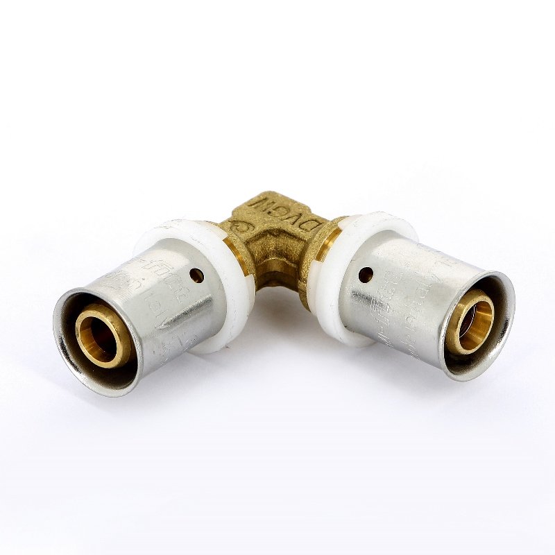 Угол 16 х 16 под пресс для МП труб UNI-FITT