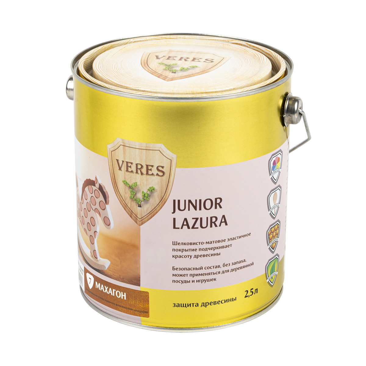 Верес джуниор № 7 махагон 2,5 л (1/4) "veres"