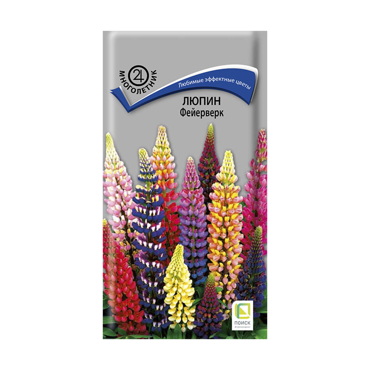 Семена цветов люпин "фейерверк" 1 г ("м) (10/100) "поиск"