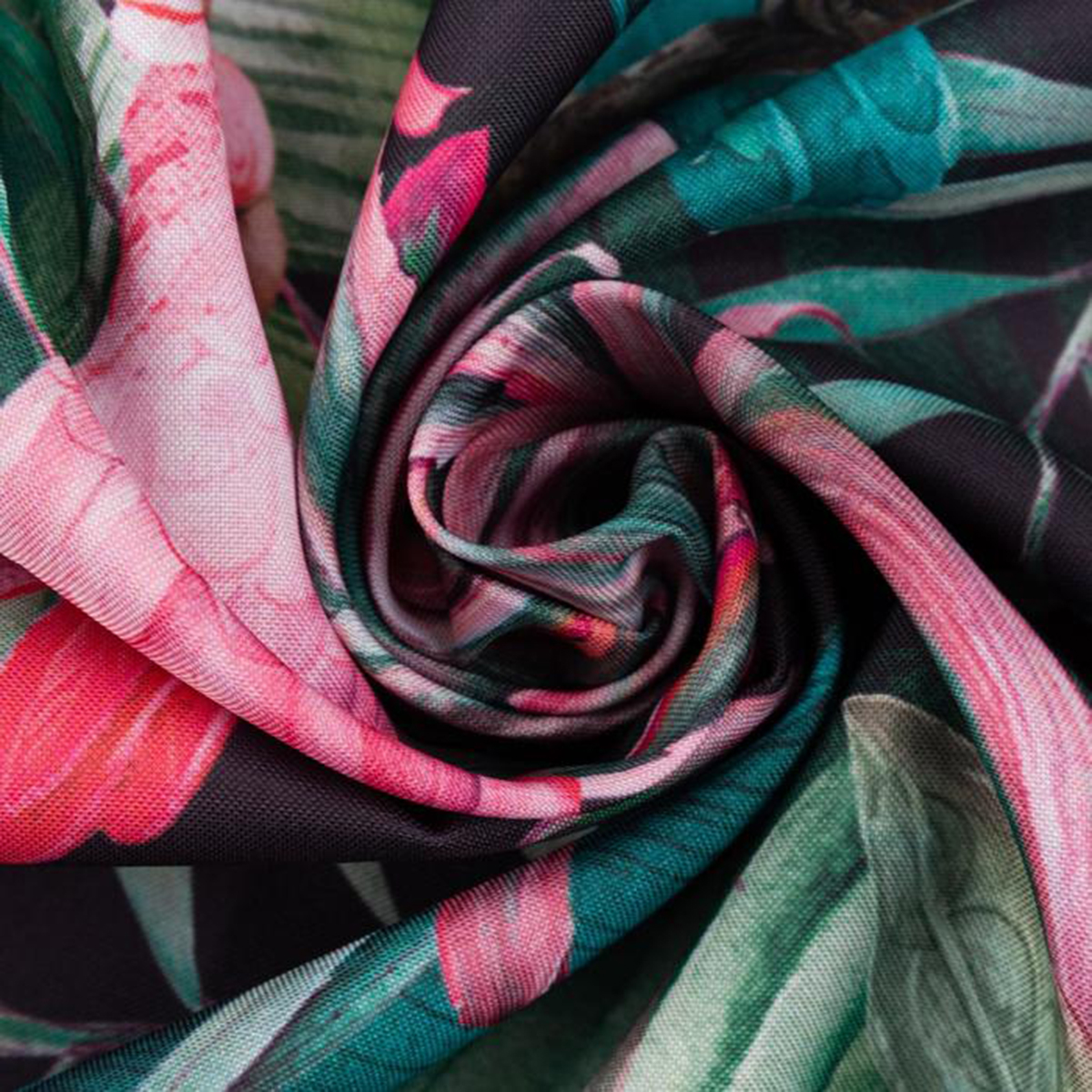 Шторы для кухни "tropical parrots" 145*180 см компл. 2 шт. с подхватами (1) "этель" 5513590