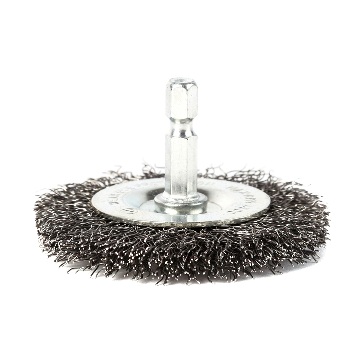 Щетка для дрели круглая 75 мм, гофриров. провол. (1/10) "edge by patriot" 813010021