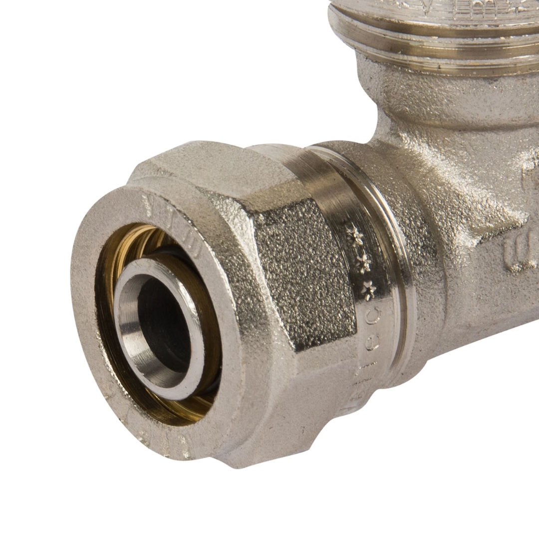 Тройник обжимной для металлополимерных труб 20 х 20 х 16 мм VALTEC