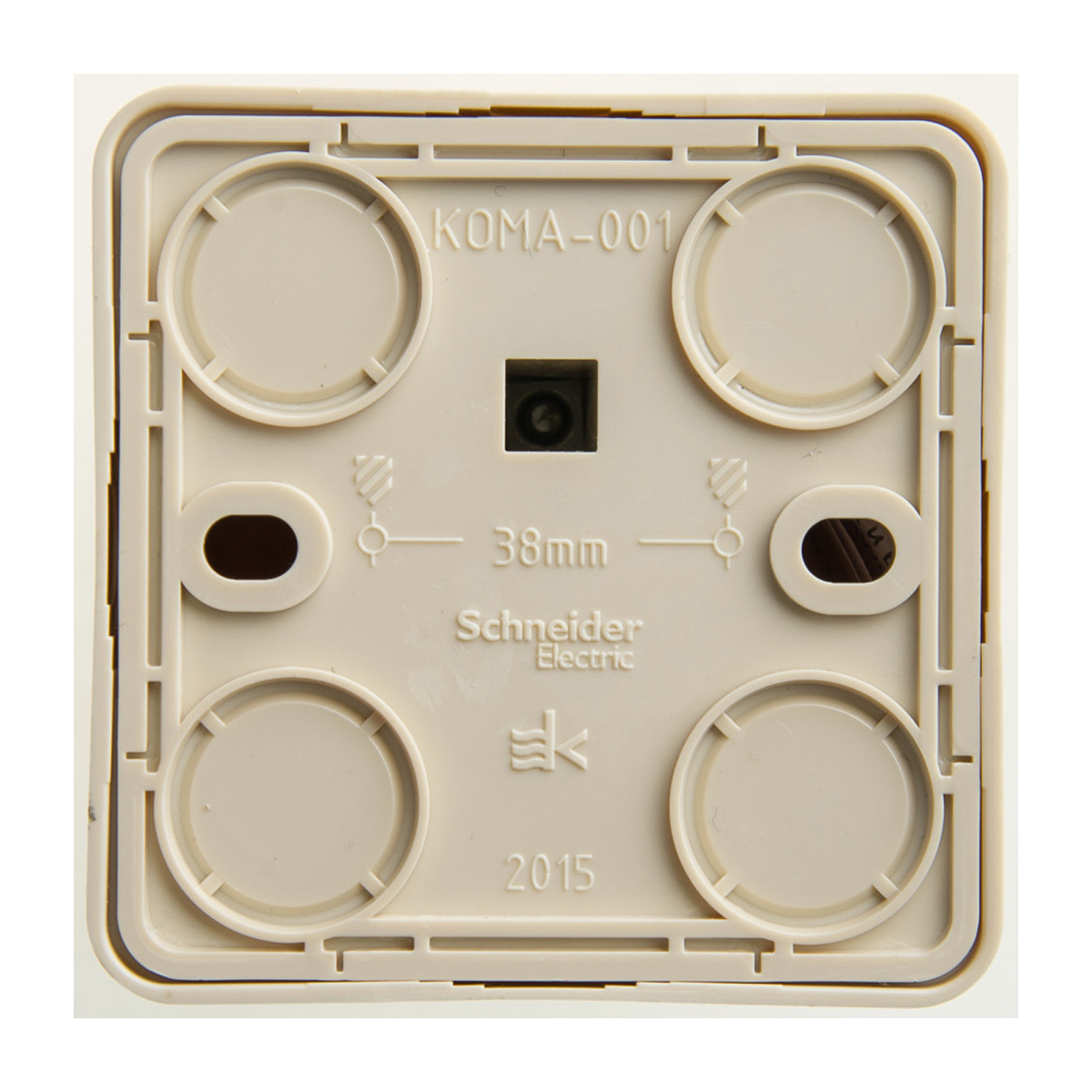 Розетка компьютерная открыт. уст. "этюд" 1 местн. rj45, кремовый (1/17/136) "schneider"