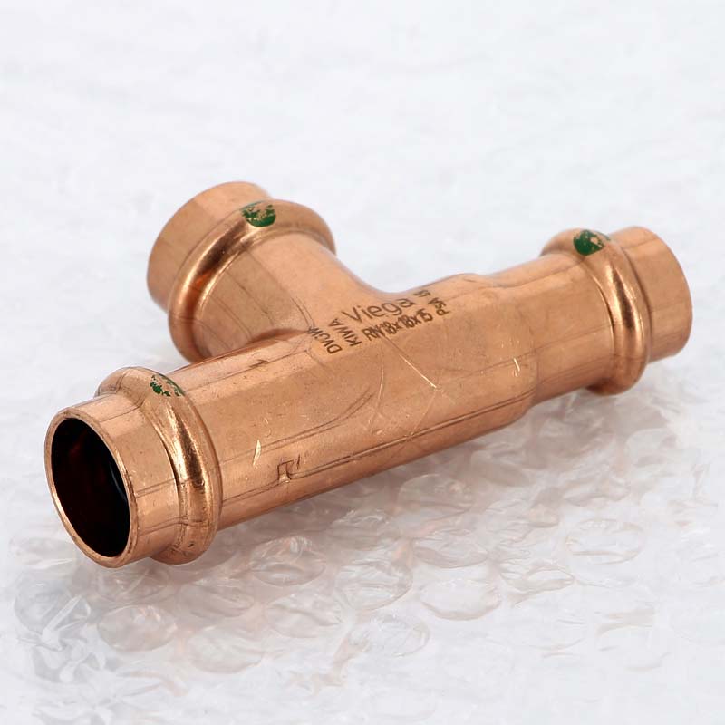 Тройник пресс медный Profipress VIEGA 18x18x15