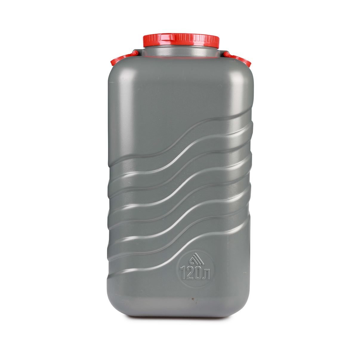 Канистра-бочка пласт. "волна-эконом" 120 л с крышкой и ручками (1/2) "альтернатива" м8333