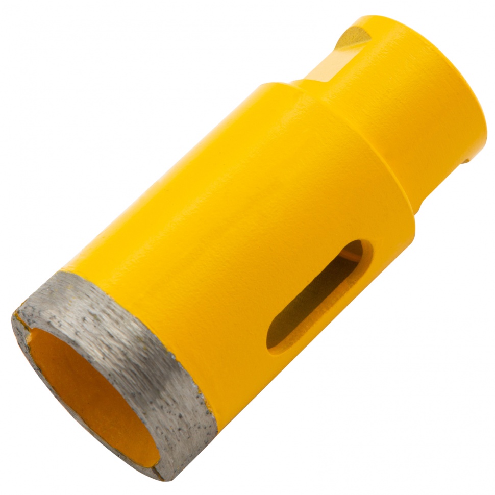 Сверло алмазное по керамограниту, 35 мм, мокрая резка, М14 Denzel (72685)