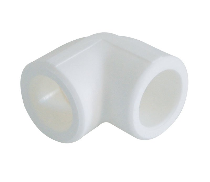 Угольник равнопроходной KALDE 90° 20 мм полипропиленовый PP белый