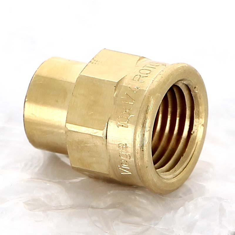 Муфта переходная 10 x 1/4" VIEGA пайка ВР бронза