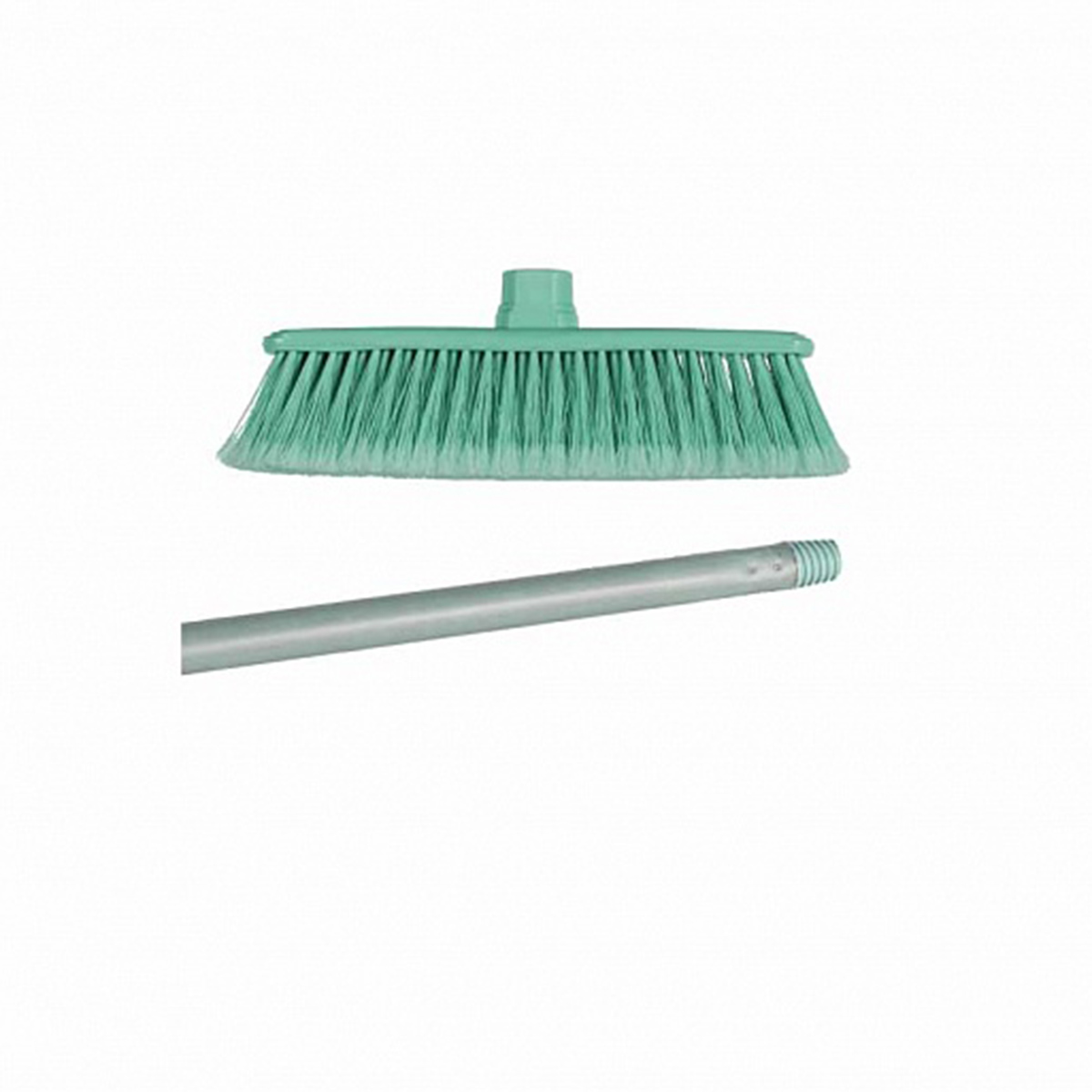 Щетка для пола "ocean" с черенком 120 см (голубая) (1/12) "бытпласт"