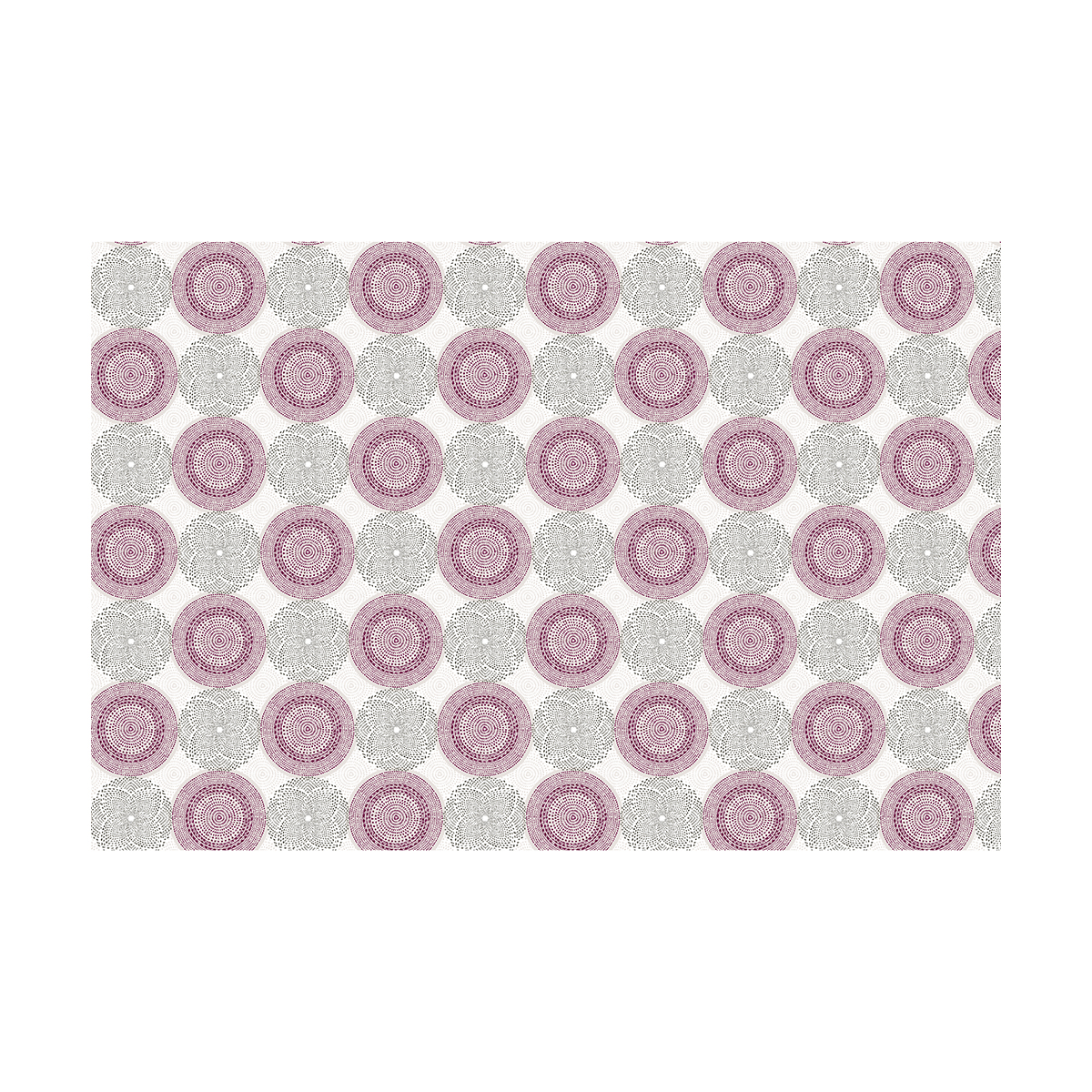 Клеенка пвх основа нетканая 135 см  рулон 20 м (1)  "major" 575/8 (бордовый)