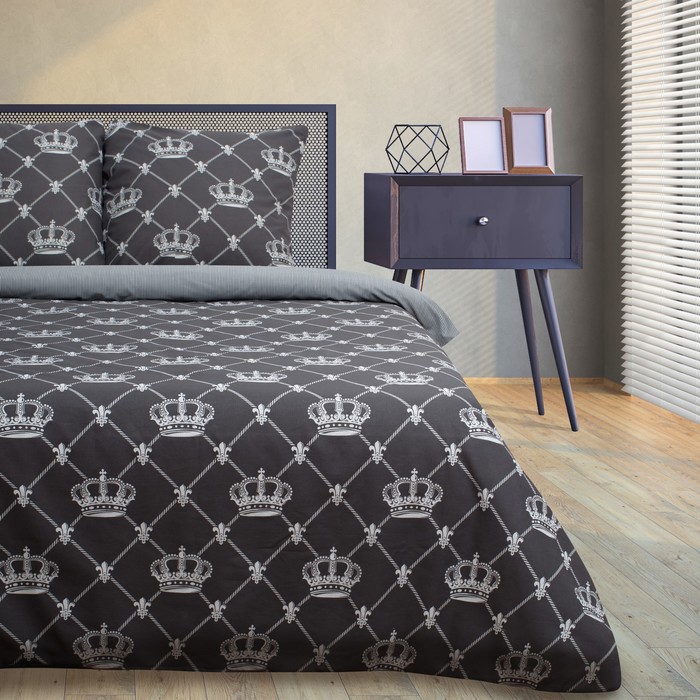 Постельное белье "этель" crown 1,5 сп. (бязь) (1/6) 4150392