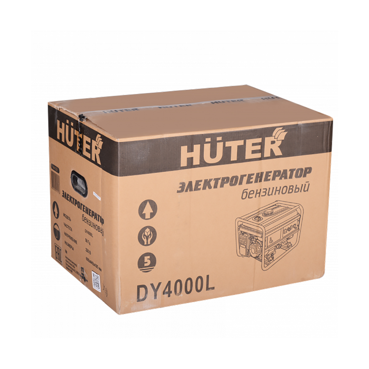 Генератор бензиновый dy4000l 3 квт (1) "huter"