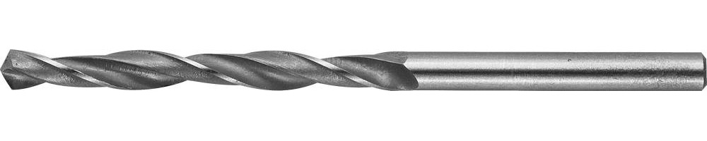 STAYER HSS-R, 4.4 х 80 мм, быстрорежущая сталь P6M5, сверло по металлу, Professional (29602-080-4.4)