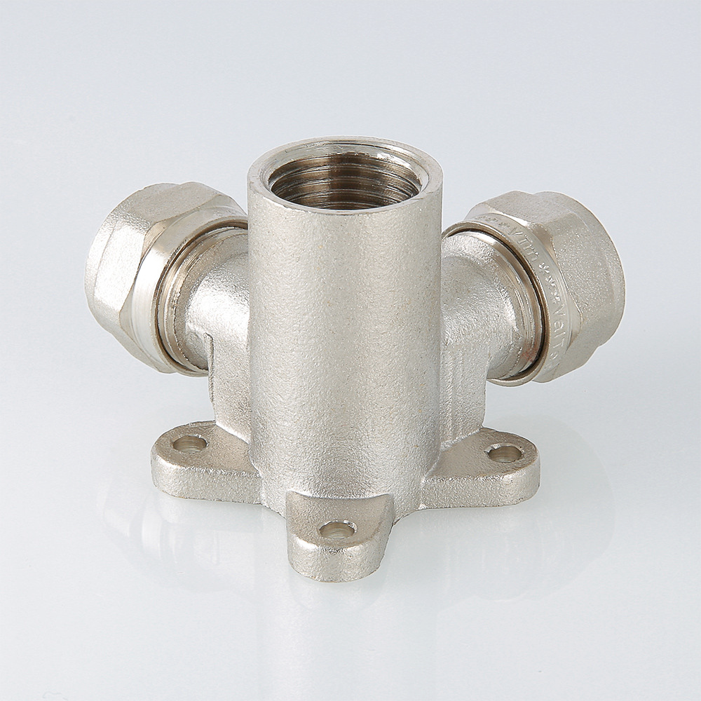 Водорозетка обжимная проходная 20х1/2" VALTEC