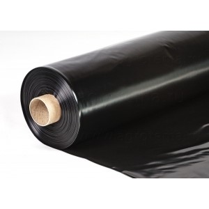 Пленка полиэтиленовая черная 3х100м (рукав 1,5х100м) 80мкм
