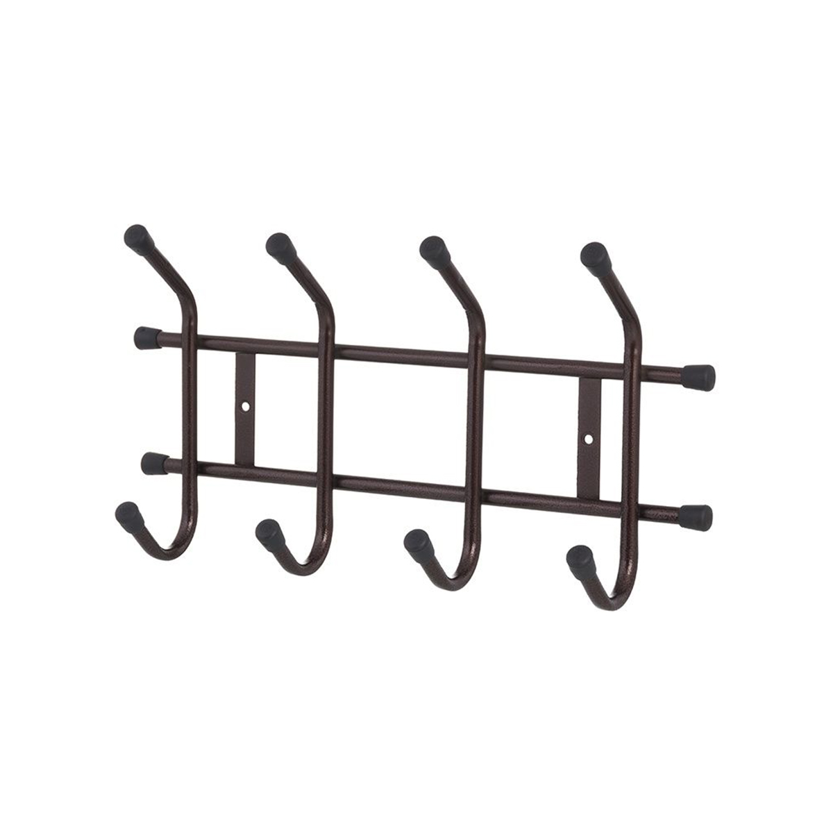 Вешалка настенная 4-х рожковая (коричневый) (1/10) "виолет"
