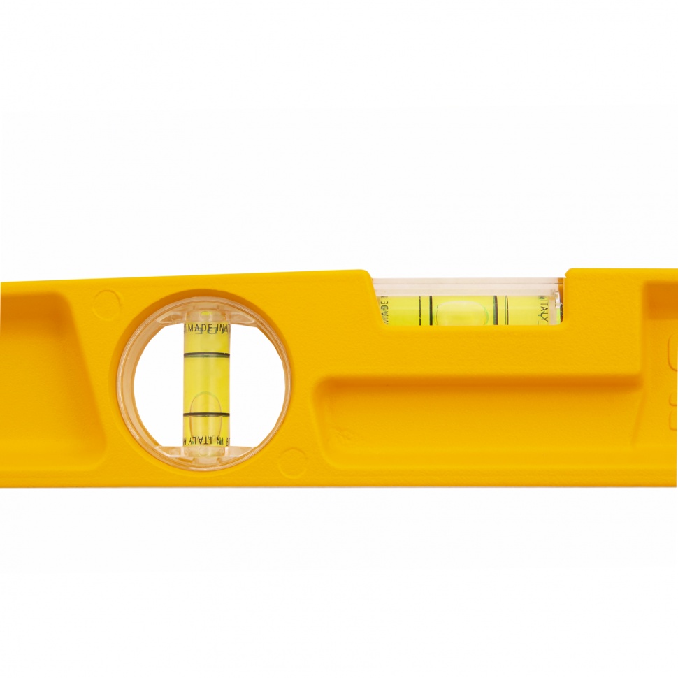Уровень литой, 600 мм, 2 глазка, ударные площадки Denzel (34935)