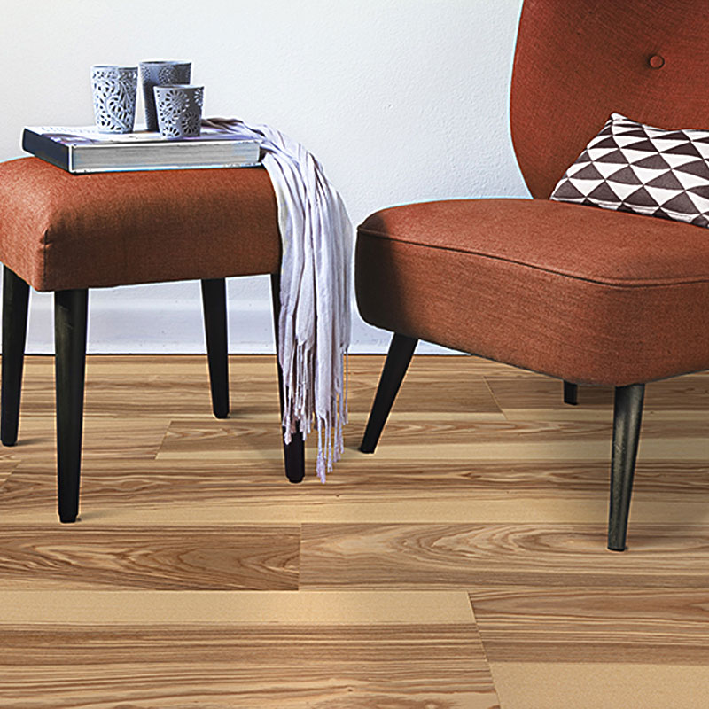 Паркетная доска AUSWOOD HDF 4V Olivato Ash матовый PU лак brushed