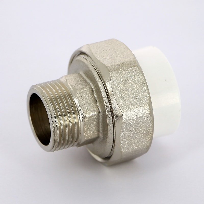 Муфта разборная 25 х 3/4" (НР) PRO AQUA полипропиленовая PP-R