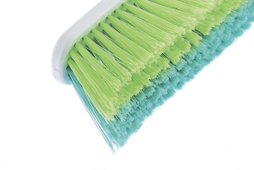 Щетка пластмассовая для подметания пола, 270 мм, "Combi" с черенком 120 см, D 22 мм Elfe (93564)