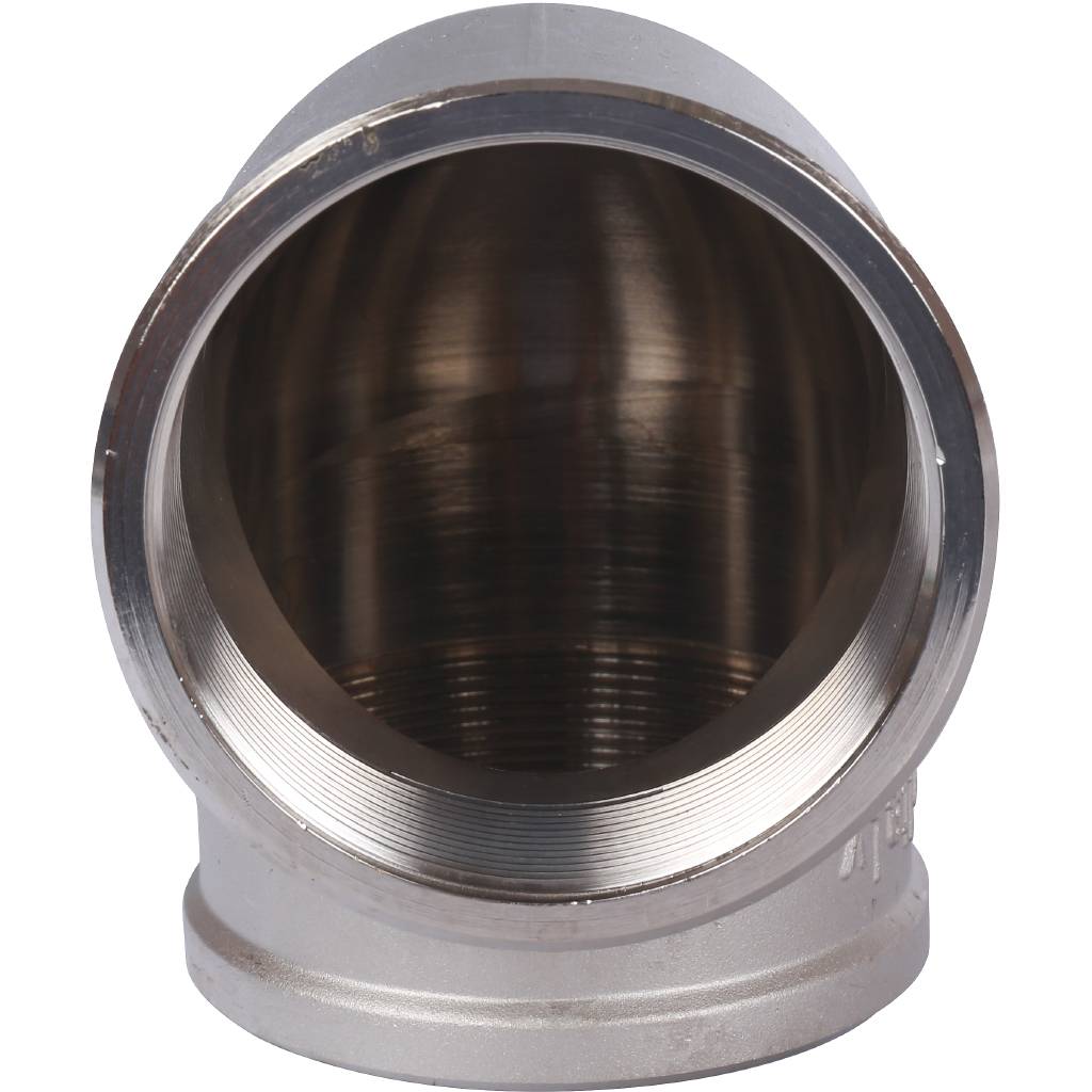 Угол резьбовой ВР 3" никель STOUT