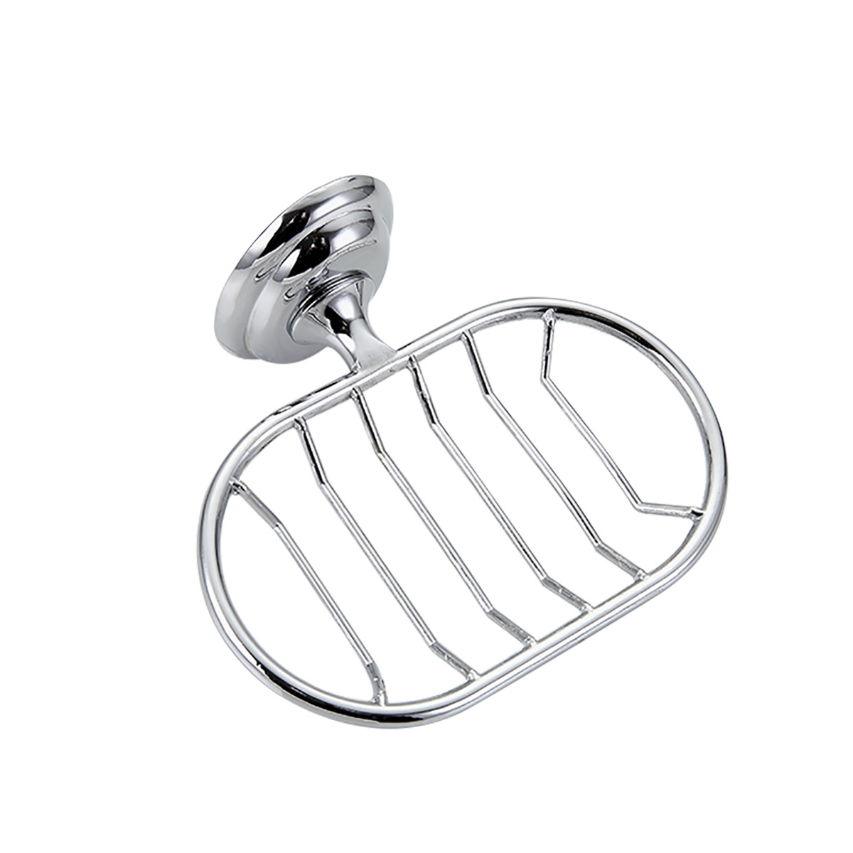 Мыльница с держателем f1502-1, хром (1/20/80) "frap"