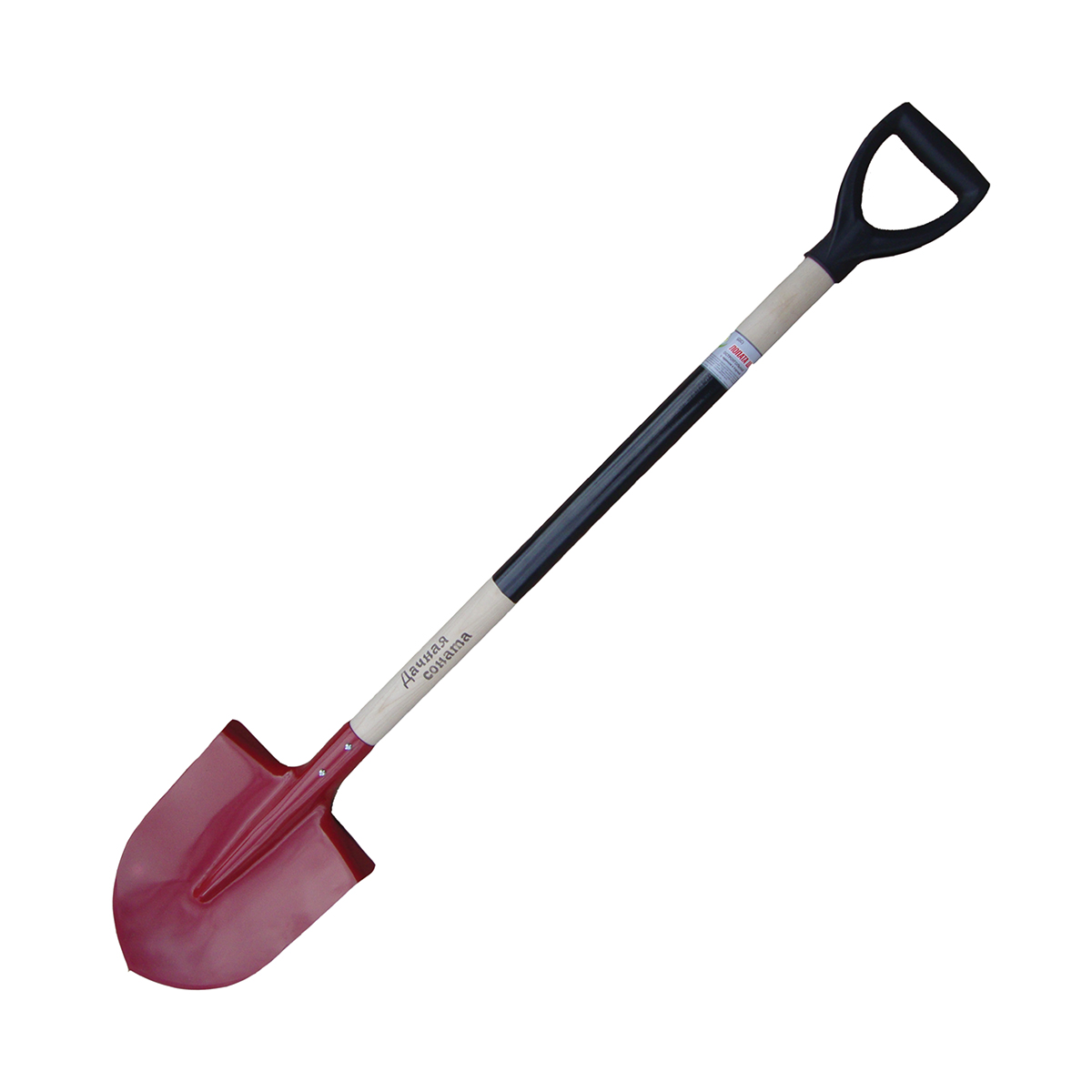 Лопата штыковая остроугольная с черенком и ручкой (1/5)  лу