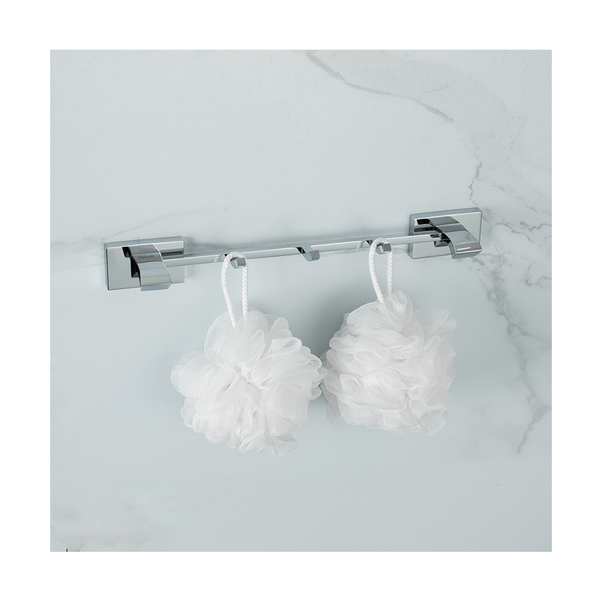 Крючок-вешалка на планке (3 крючка) g0716-30, хром (1/20) "gappo"