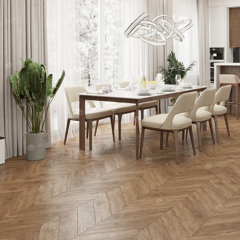 SPC Ламинат Alpine Floor SPC Chevron Alpine ECO 18-10 Гевуина 4V 43кл