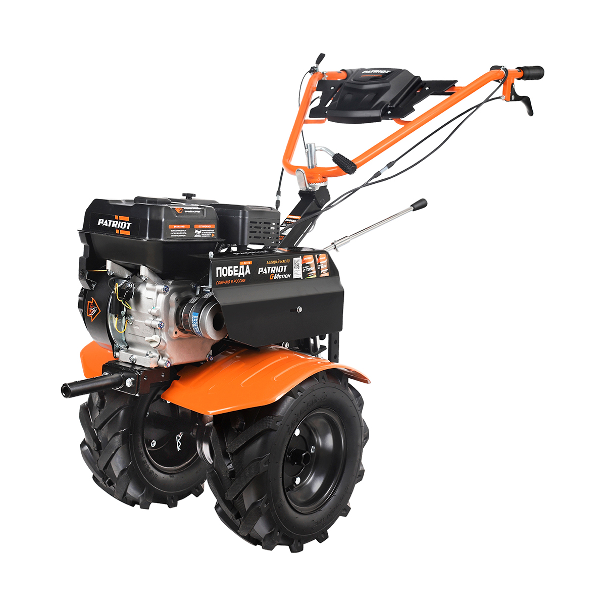 Мотоблок бензиновый "победа" x-drive (1) "patriot" 440107501