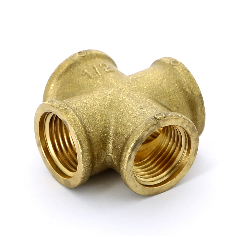 Крестовина (ВР) 1/2" латунь UNI-FITT