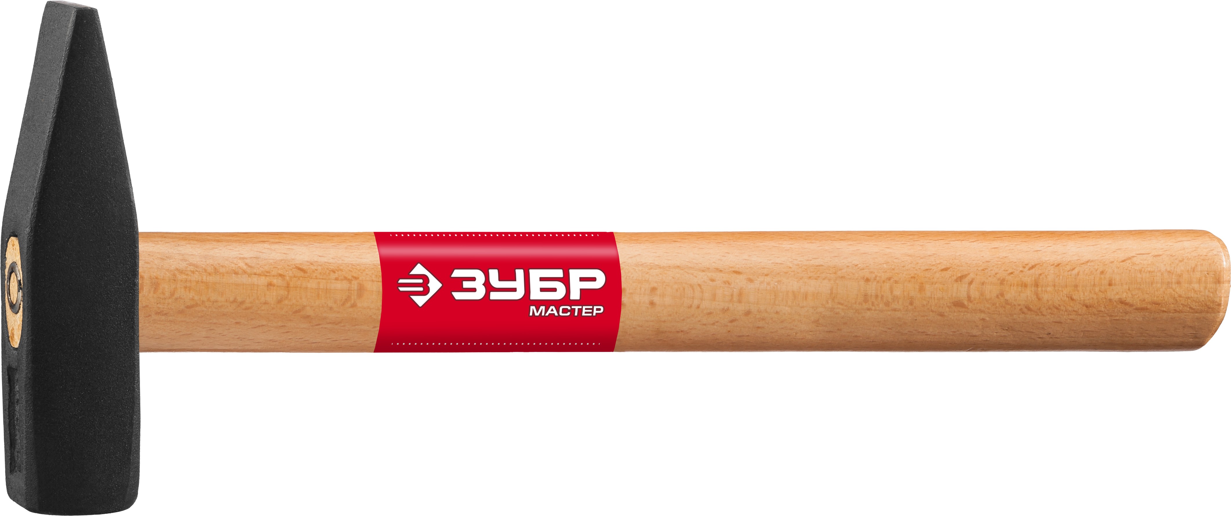 ЗУБР 500 г молоток слесарный с деревянной рукояткой
