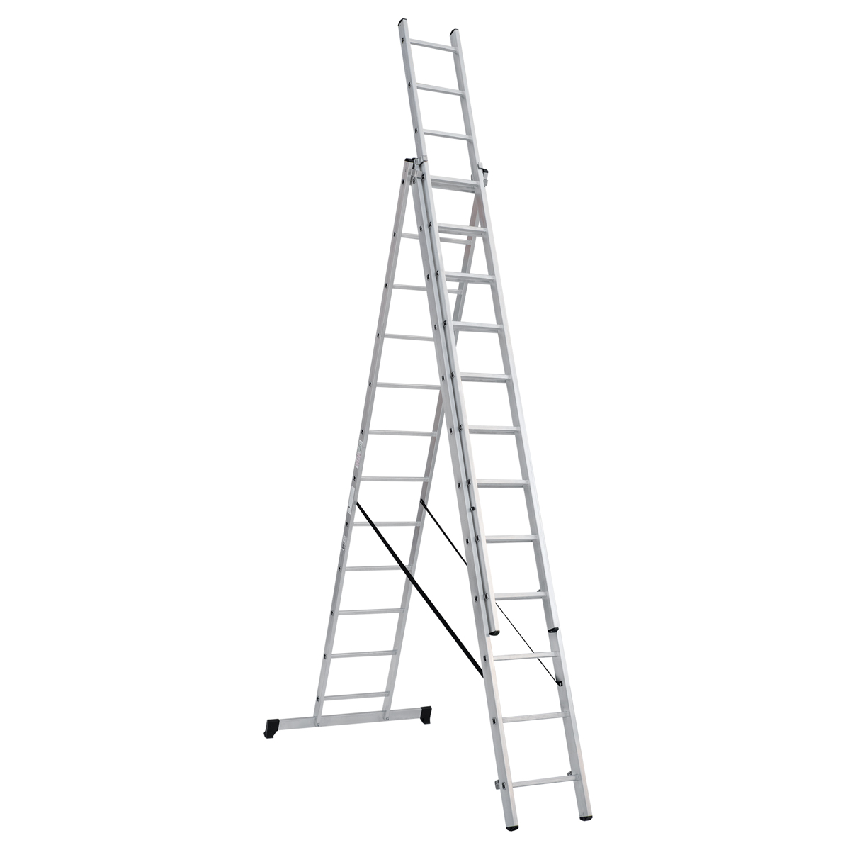 Лестница-стремянка 3 секции по 12 ступеней (1) "новая высота" nv-1230