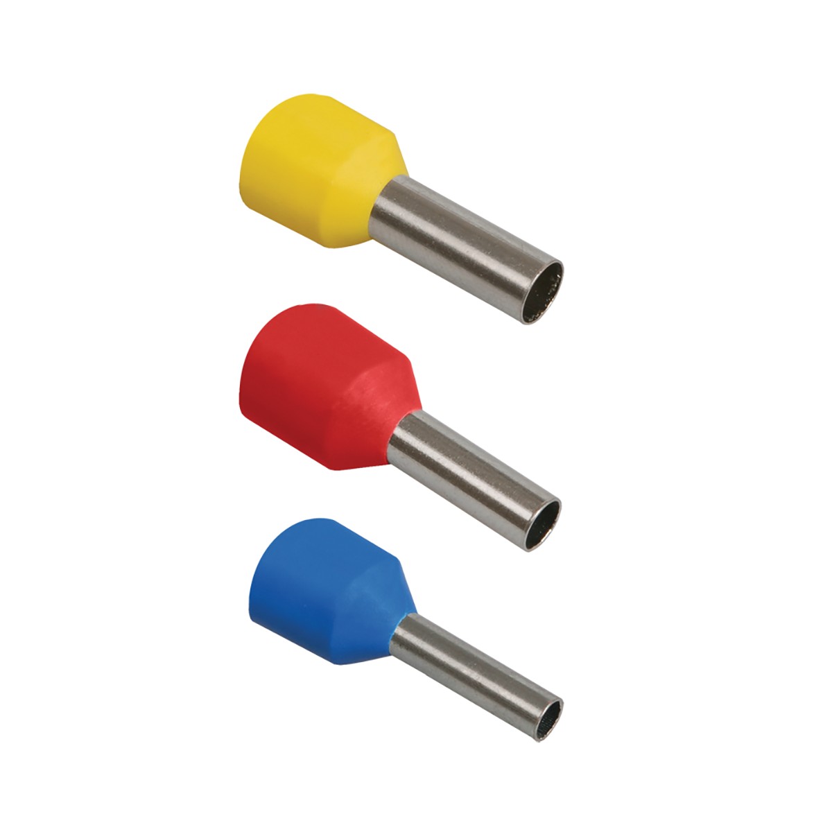 Наконечник-гильза е 6-12  6 мм² с изолир. фланцем, черный, упак. 100 шт. (1/15/360) "iek"