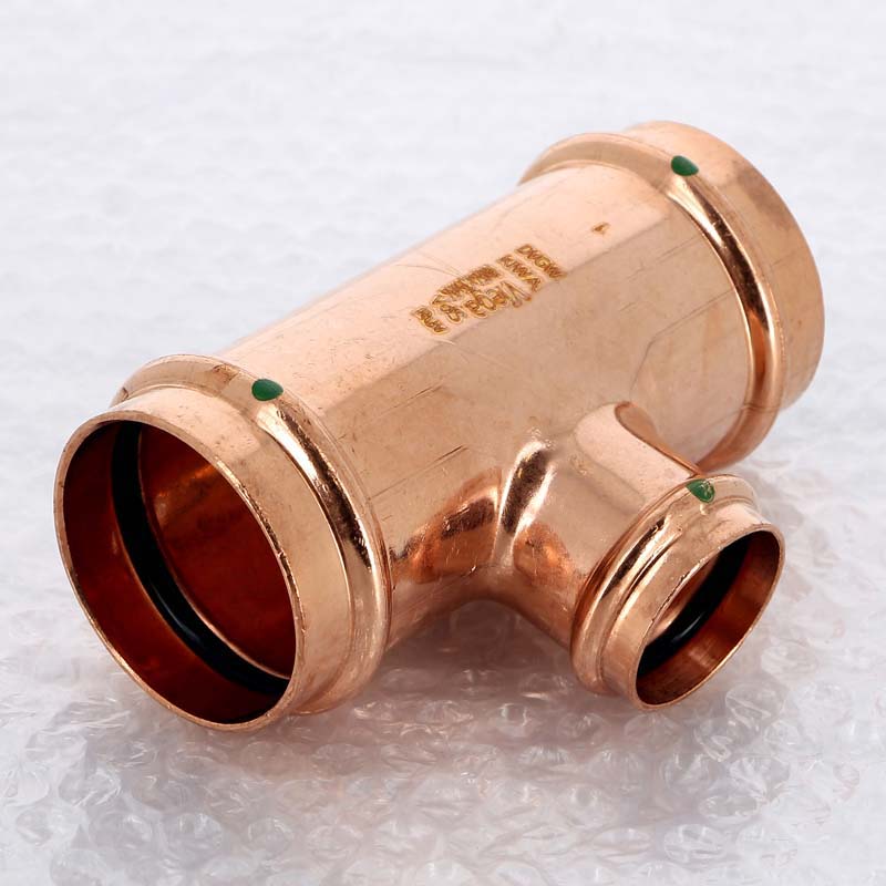 Тройник пресс медный Profipress VIEGA 54x35x54