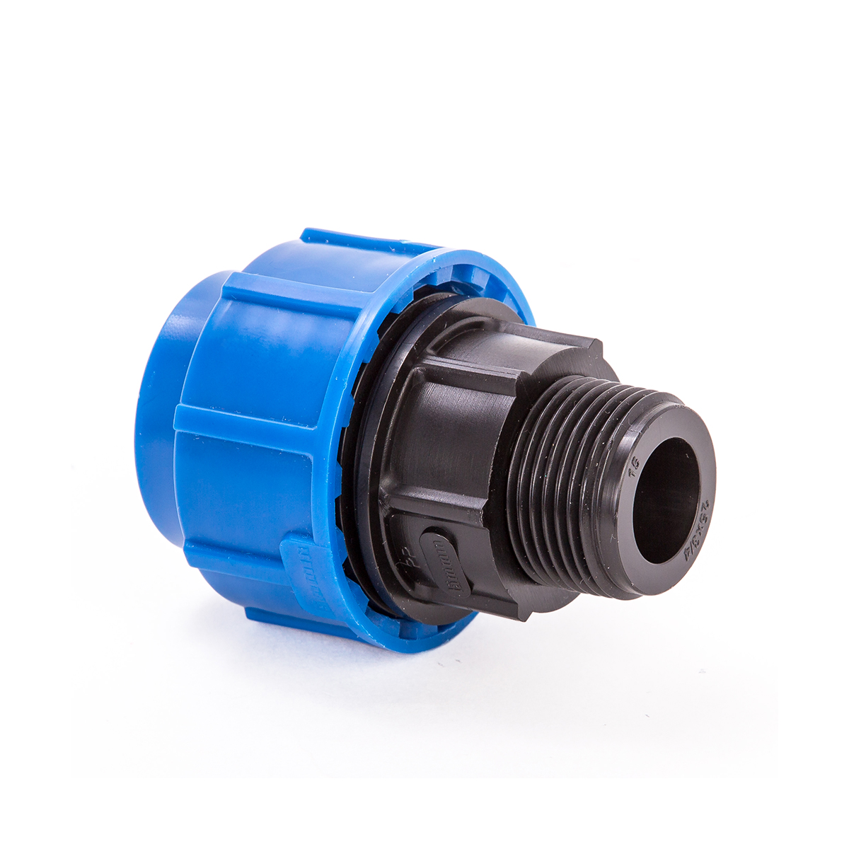 Муфта компрессионная для пнд труб наружн. резьба 20 x 1/2" (80/640) "lammin"