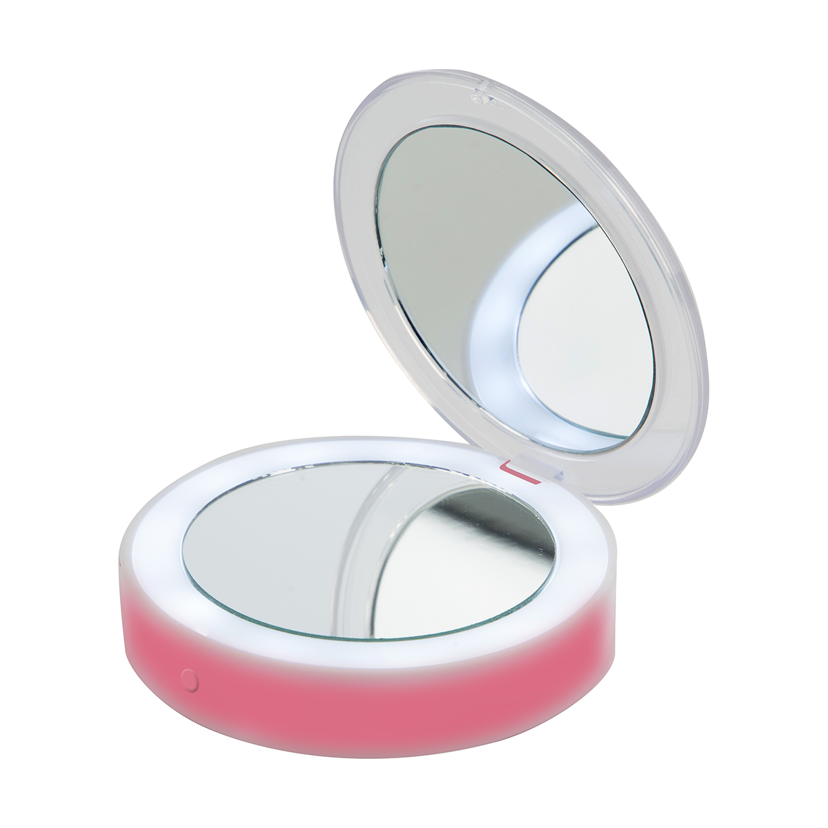 Зеркало косметическое en-702 складное, led подсветка (1/24) "energy"