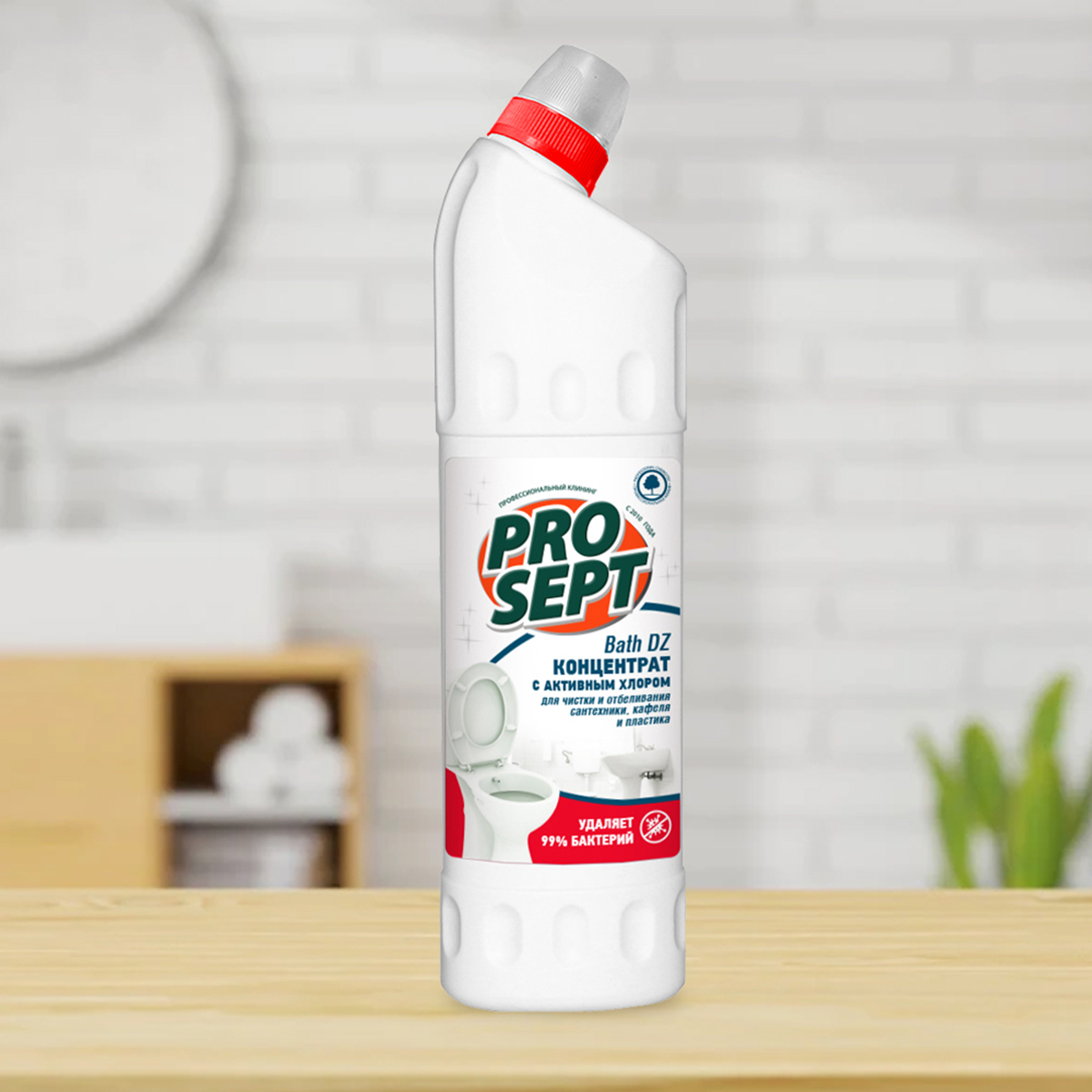 Средство чистящее для сантехники "bath dz" 750 мл концентрат (1/12) "prosept"