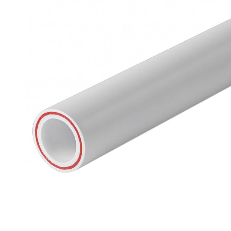 Труба PPR KALDE D 32х5,4 PN 25 армированная белая