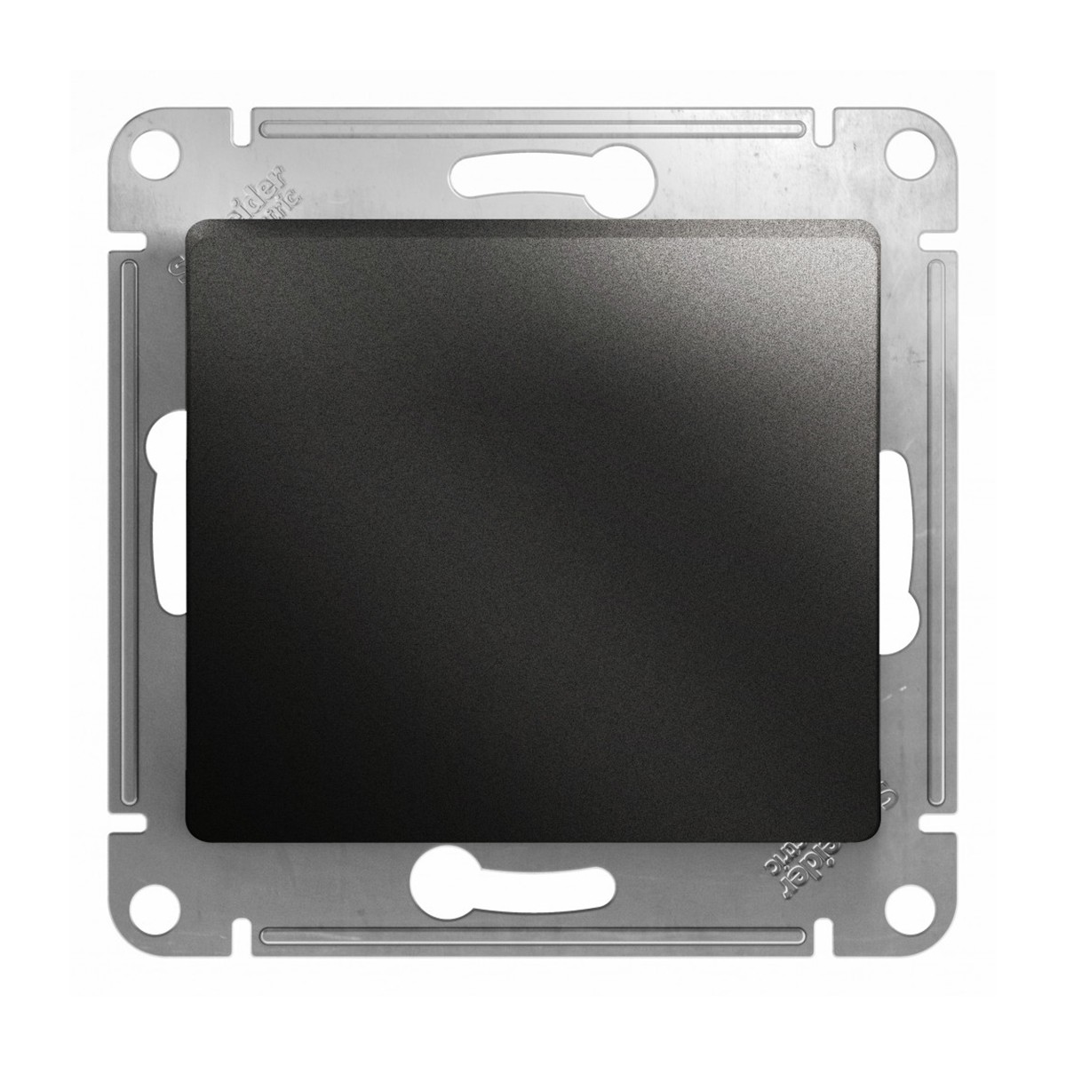 Переключатель перекрестный "glossa" 1 кл. (механизм) 10а, антрацит (1/20/160) "schneider"