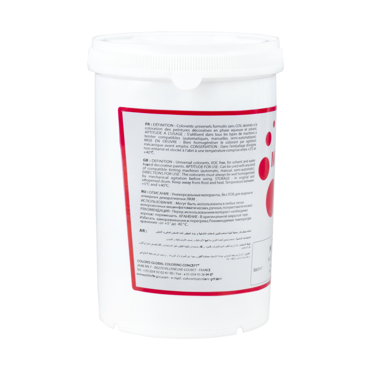 Колорант mc  hs (bordeaux) 1 л "рогнеда"