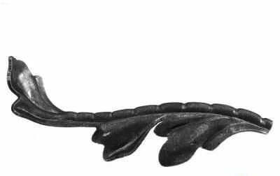 Лист стальной, кованый Арт. 825