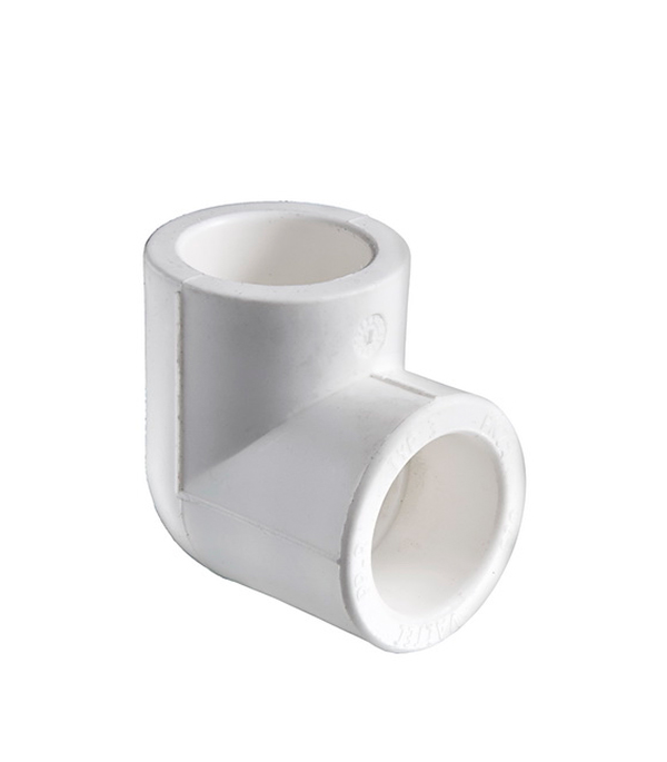 Угольник 90° 25 мм VALTEC полипропилен PP-R белый