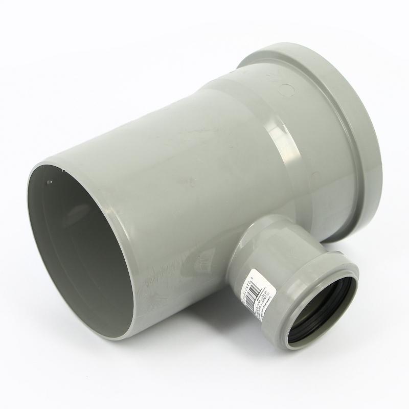 Тройник канализационный 110 х 50 (87°) двухраструбный OSTENDORF