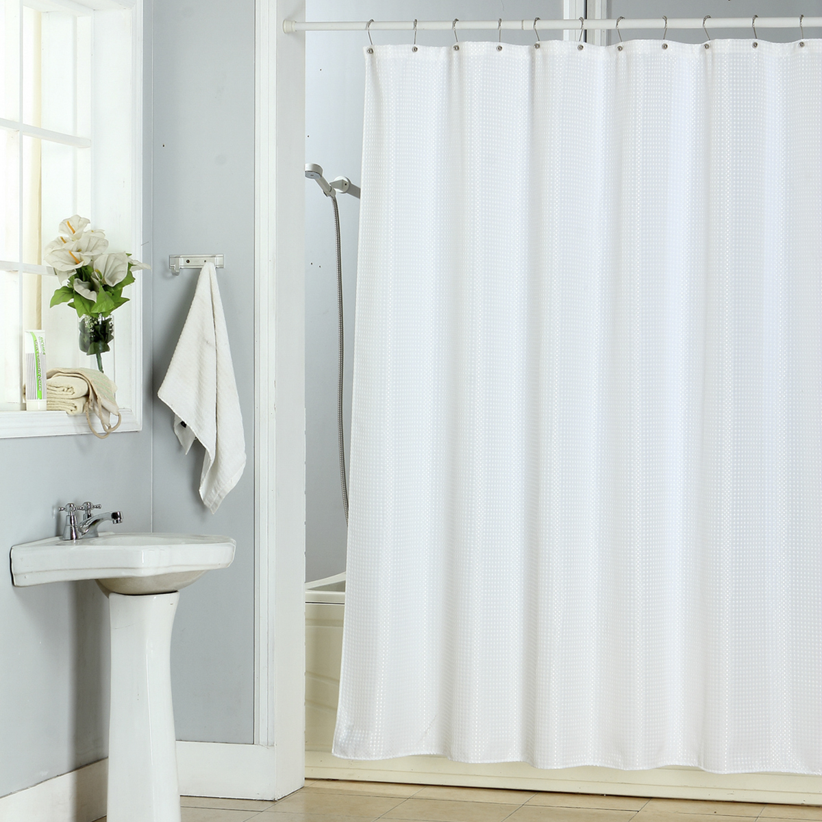 Штора для ванной 180*200 см (полиэстер) "gala" (1/20) "swensa" bsc-90-94